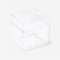 Контейнер пластиковый с крышкой 8х8х6,5 см 