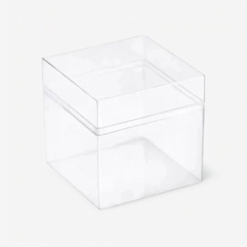 Контейнер пластиковый с крышкой 8х8х6,5 см 