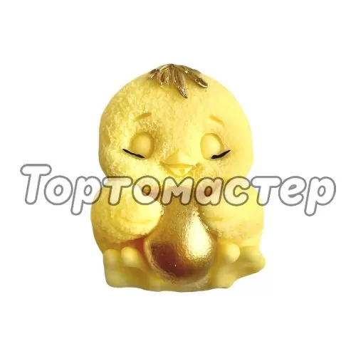 Фигурка из шоколадной глазури "Цыплёнок 2D" ФГ169