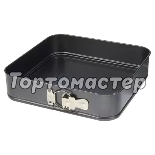 Форма металлическая для выпечки разъёмная Квадрат 28 см Хит-5